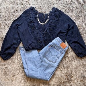 Free People Boho Top